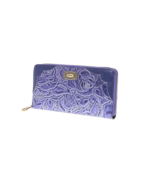ANNA SUI アナスイ デボスローズ ラウンドジップウォレット 長財布 希少 ANNA SUI アナスイ デボスローズ ラウンドジップウォレット 長