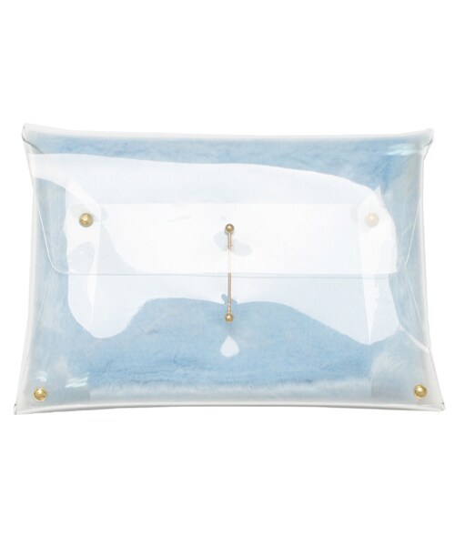 202FACTORY(202ファクトリー)の「FUR SIMPLY CLUTCH BAG(バッグ・レディース・その他・*BAG:25cm x 16.5cm)」の1枚目の写真