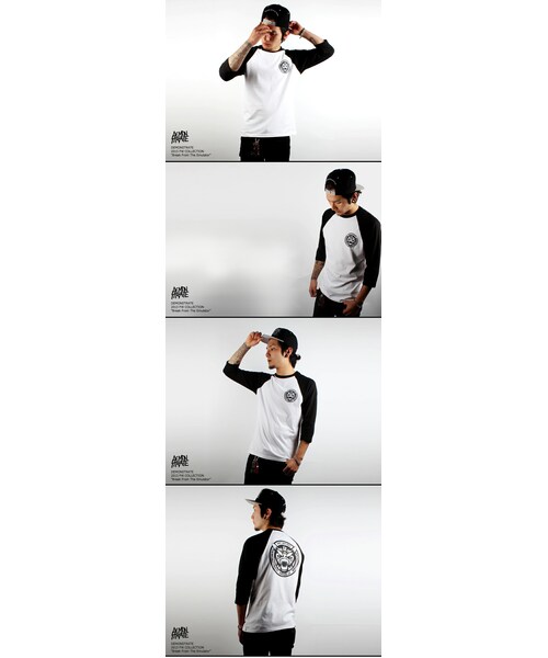 DEMONSTRATE（デモンストレート）の「DEMONSTRATE TIGER RAGLAN（トップス・メンズ・その他・M/L）」の4枚目の写真