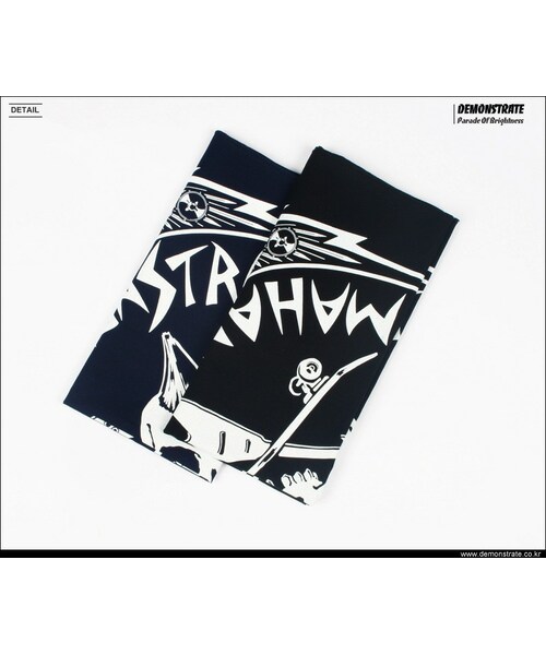 DEMONSTRATE（デモンストレート）の「MAHANAIM BANDANA BLACK（その他・メンズ・その他・ONESIZE）」の7枚目の写真
