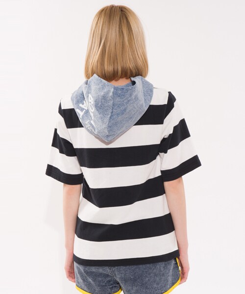 Aymmy in the batty girls（エイミーインザバッティーガール）の「KIDZ HOODIE（トップス・レディース・レッド/ブラック・M）」の4枚目の写真