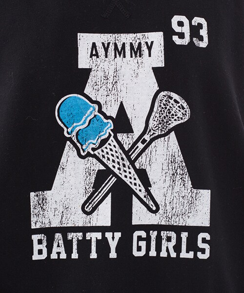 Aymmy in the batty girls(エイミーインザバッティーガール)の「BAD CLUB SWEAT(トップス・レディース・レッド/グリーン/ブラック・M)」の5枚目の写真