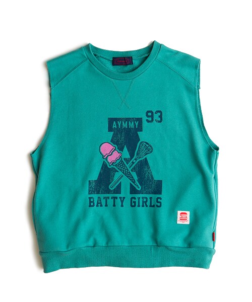 Aymmy in the batty girls(エイミーインザバッティーガール)の「BAD CLUB SWEAT(トップス・レディース・レッド/グリーン/ブラック・M)」の8枚目の写真