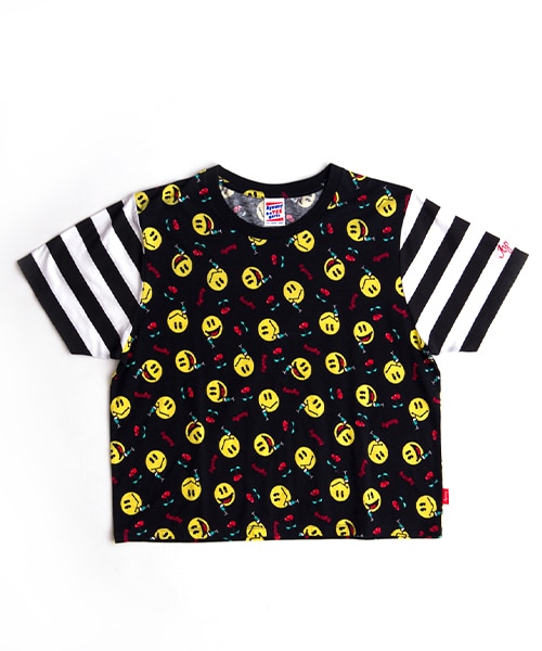 Aymmy in the batty girls（エイミーインザバッティーガール）の「SODA SMILY TEE（トップス・レディース・ホワイト/ブラック・S/M）」の8枚目の写真