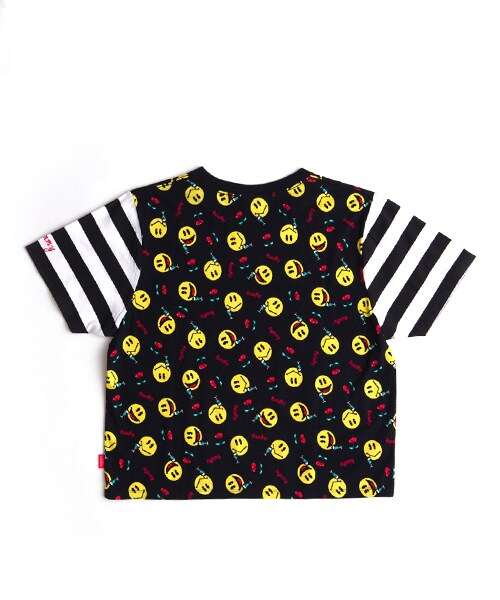 Aymmy in the batty girls（エイミーインザバッティーガール）の「SODA SMILY TEE（トップス・レディース・ホワイト/ブラック・S/M）」の9枚目の写真