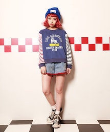 Aymmy in the batty girls | ROLLER SKATES CLUB SWEAT(トップス)