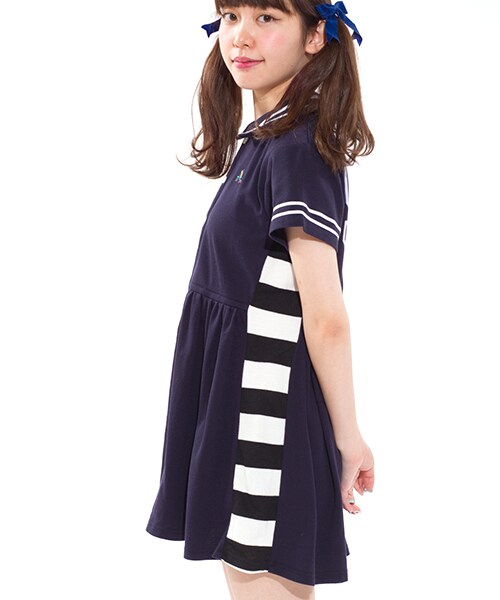 Aymmy in the batty girls（エイミーインザバッティーガール）の「93 ROLLERS ONE PIECE（トップス・レディース・レッド/ネイビー/ブラック・M）」の4枚目の写真