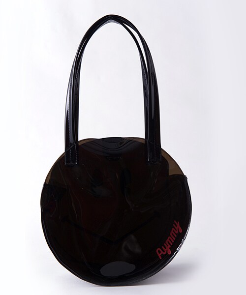 Aymmy in the batty girls（エイミーインザバッティーガール）の「SMILY POOL BAG（バッグ・レディース・ピンク/イエロー/ブラック・FREE）」の4枚目の写真