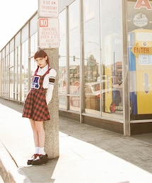 Aymmy in the batty girls | BAD STUDENT JUMPER SKIRT(オールインワン・サロペット)