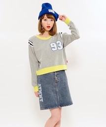 Aymmy in the batty girls | DOWDY DENIM SKIRT(スカート)