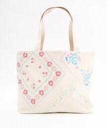 Hamble by Par Avion | ハンカチ刺しゅうトートBAG(ファッション雑貨)