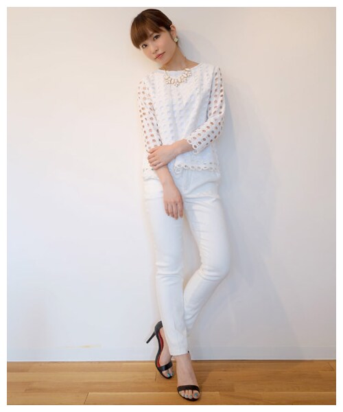 RANDA（ランダ）の「★予約★RANDA by fashionvibe　pin heel sandals/ES3390[0430]（ヒール9.5cm以上・レディース・ブラック・S/M/L/LL/3L/4L）」の13枚目の写真