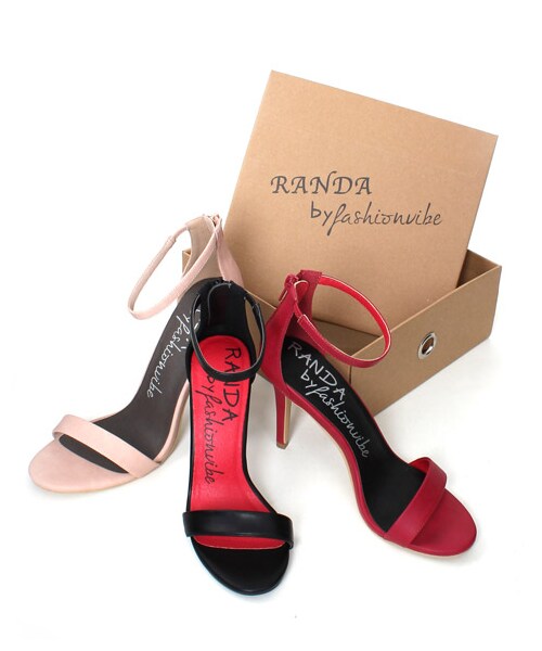 RANDA（ランダ）の「★予約★RANDA by fashionvibe　pin heel sandals/ES3390[0430]（ヒール9.5cm以上・レディース・ブラック・S/M/L/LL/3L/4L）」の11枚目の写真
