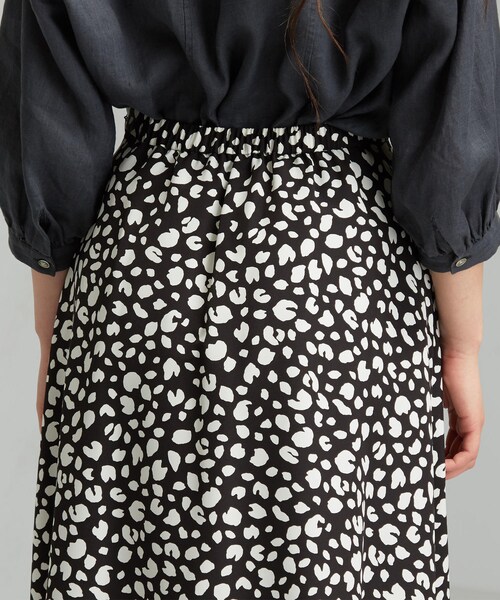 green label relaxing(グリーンレーベルリラクシング)の「CFC レオパード プリント フレア スカート(その他・レディース・その他・36, 38)」の8枚目の写真