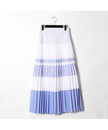 GRACE CONTINENTAL | GRACE CONTINENTAL　ミックスプリーツスカート(スカート)