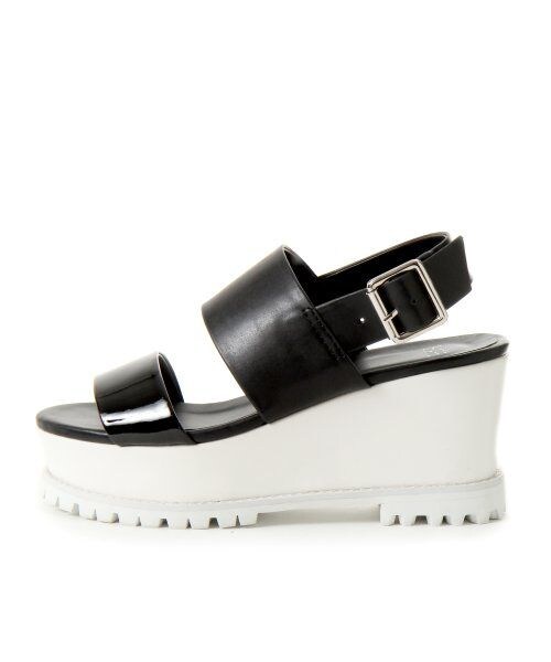 HARE（ハレ）の「バックストラップサンダル（シューズ・レディース・ホワイト/ブラック/ネイビー・Ｍ/Ｌ）」の5枚目の写真