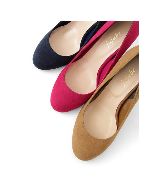 URBAN RESEARCH（アーバンリサーチ）の「jujube フェイクスエードパンプス（シューズ・レディース・6 NAVY/R36 CAMEL/B4D S.PINK・35/36/37/38）」の9枚目の写真