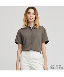 UNIQLO | レーヨンブラウス（半袖）(シャツ/ブラウス)