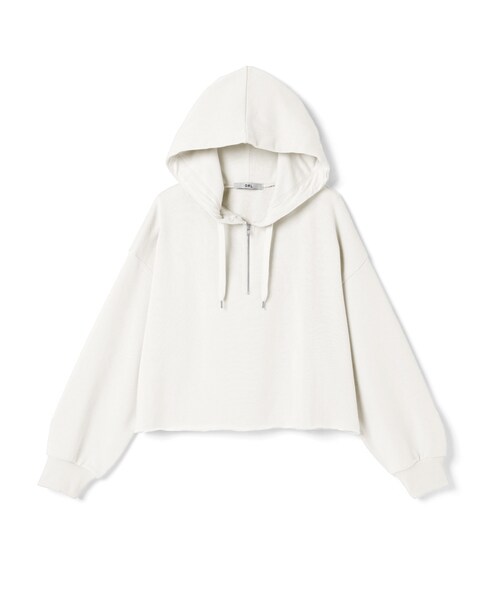 Grl グレイル の ハーフジップショート丈パーカー パーカー Wear