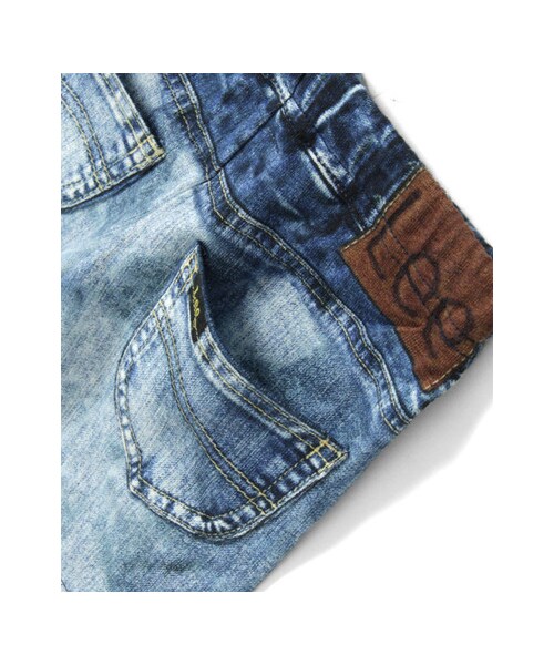 URBAN RESEARCH DOORS（アーバンリサーチドアーズ）の「Lee ミニ裏毛デニムプリントハーフセーレン(KIDS)（その他・キッズ・BLUE・90/100/110）」の7枚目の写真