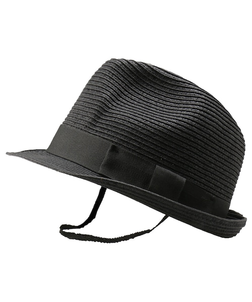 BRANSHES（ブランシェス）の「中折れペーパーハット（ハット・キッズ・ベージュ/ブラウン/ブラック・48cm～56cm）」の2枚目の写真