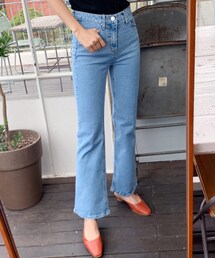 DHOLIC | ブーツカットウォッシュドデニムパンツ(デニムパンツ)