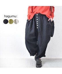 hagumu（ハグム）の「hagumu: リネンサルエルパンツ（その他