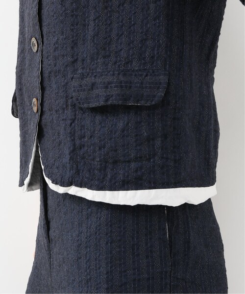 H+HANNOH WESSEL　ストライプジャケット　イタリア製 JOURNAL STANDARD LUXE（ジャーナルスタンダード ラックス）の