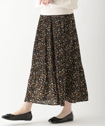 studio CLIP | プリント消しプリーツスカート(スカート)