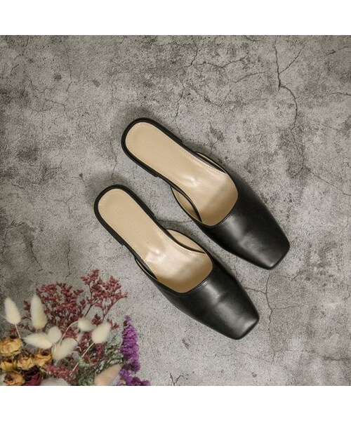 no brand（ノーブランド）の「flat sabot / 2collar（サンダル・レディース・その他）」の4枚目の写真