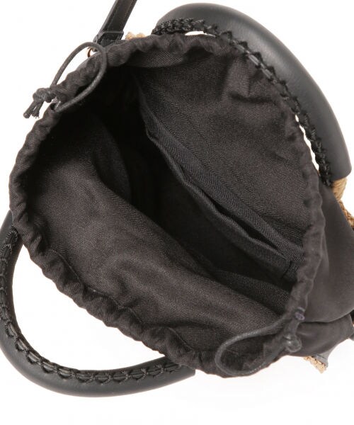 mysty woman（ミスティウーマン）の「【先行予約】ラウンドザツザイバッグ（バッグ・レディース・ブラック/ベージュ・F）」の15枚目の写真