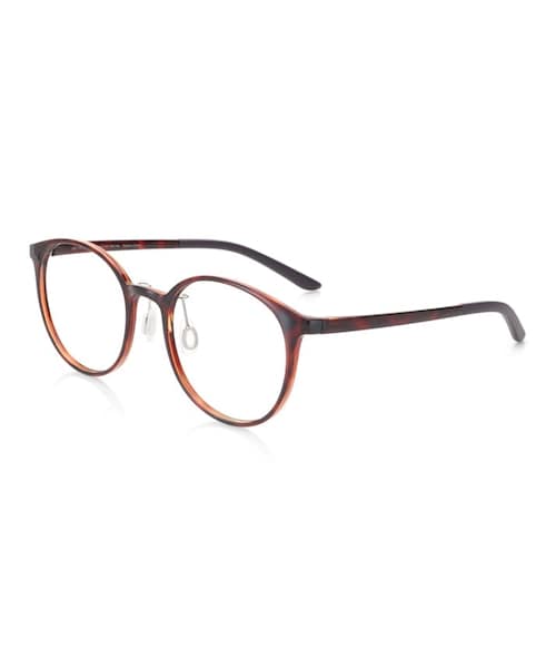 JINS(ジンズ)の「【JINS Switch -trend-】(メガネ・ライトブラウン×ベージュ(ライトブラウン)(182)/ブラック×ブラック(ブラウン)(294)/ブラウンデミ×ブラウンデミ(ブラウン)(386)・Small 51□19-144○46)」の3枚目の写真