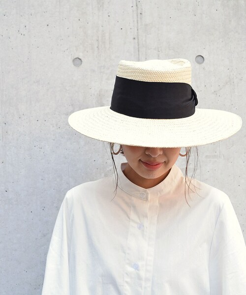 no brand（ノーブランド）の「Ribbon Hat（ハット・レディース・その他）」の3枚目の写真