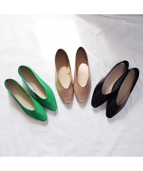 no brand（ノーブランド）の「ポインテッドフラットshoes（パンプス・レディース・その他）」の3枚目の写真
