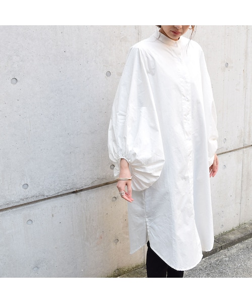 no brand（ノーブランド）の「[RE-ARRIVAL ]バルーンシャツOP（ワンピース・レディース・その他）」の3枚目の写真