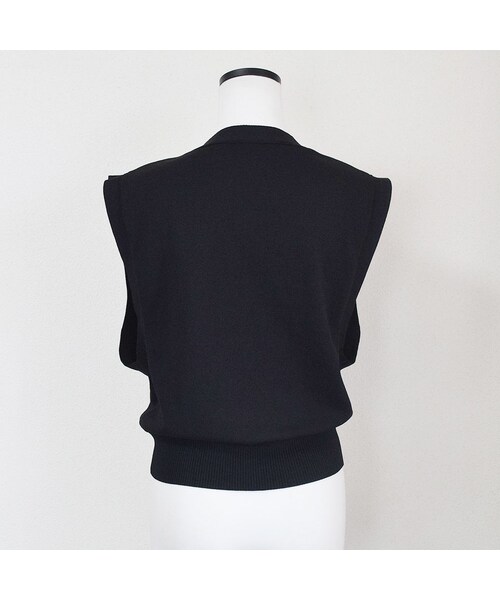 no brand（ノーブランド）の「Vラインコットンサマーニットベスト（ベスト・レディース・その他）」の15枚目の写真