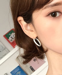 DHOLIC | コーティングフープピアス(ピアス（両耳用）)