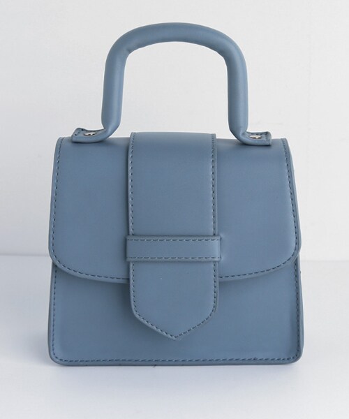 DHOLIC（ディーホリック）の「3WAYワンハンドル台形バッグ（ハンドバッグ・レディース・その他/ブルー/ブラック・FREE）」の3枚目の写真