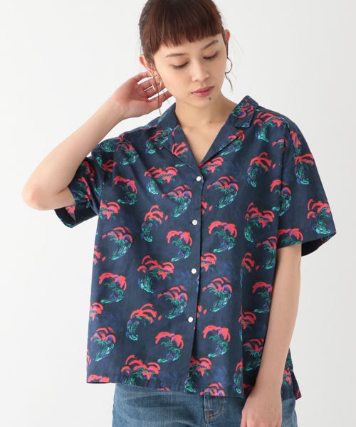 studio CLIP（スタディオクリップ）の「《LIBERTY FABRICS》開襟シャツ