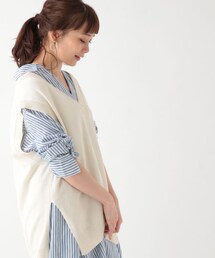 studio CLIP | 7ゲージベスト×長袖Tシャツセット(トップス)