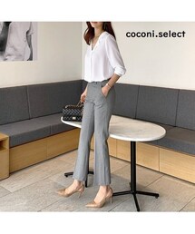 no brand | CO160: ベルボトムタイプシンプルボトムス(その他パンツ)