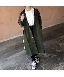 copine | 再入荷！ビッグシルエット！フーディロングコート(3color)【クリックポスト対象商品】(その他アウター)