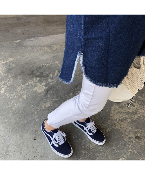 copine（コピン）の「【期間限定価格】シャツ感覚！こだわりデザイン！カットオフミドル丈デニムジャケット(2color)【クリックポスト対象商品】（デニムジャケット・レディース・その他）」の6枚目の写真