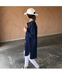 copine | 【期間限定価格】シャツ感覚！こだわりデザイン！カットオフミドル丈デニムジャケット(2color)【クリックポスト対象商品】(デニムジャケット)