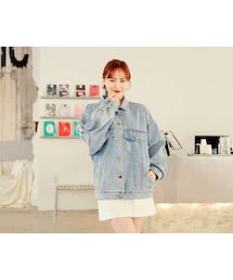 HOTPING | ヴィンテージライクデニムジャケット(デニムジャケット)