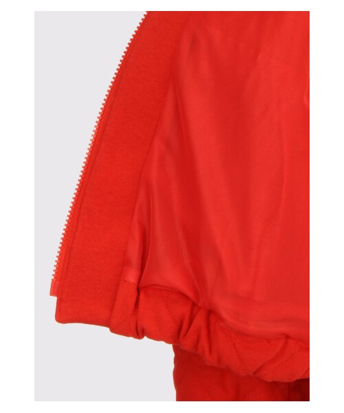 G.V.G.V.（ジーヴィージーヴィー）の「HEART QUILTED DRIZZER JACKET（その他・レディース・RED/BLACK・36）」の9枚目の写真