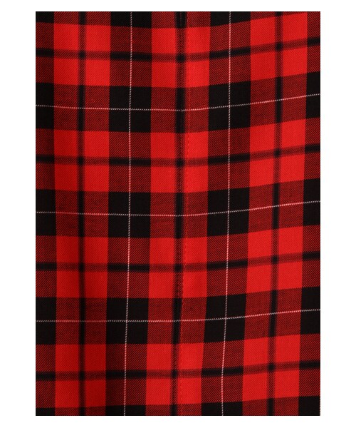 G.V.G.V.（ジーヴィージーヴィー）の「SCHOOL CHECK BOW TIE BLOUSE（トップス・レディース・RED/BLACK・36）」の9枚目の写真