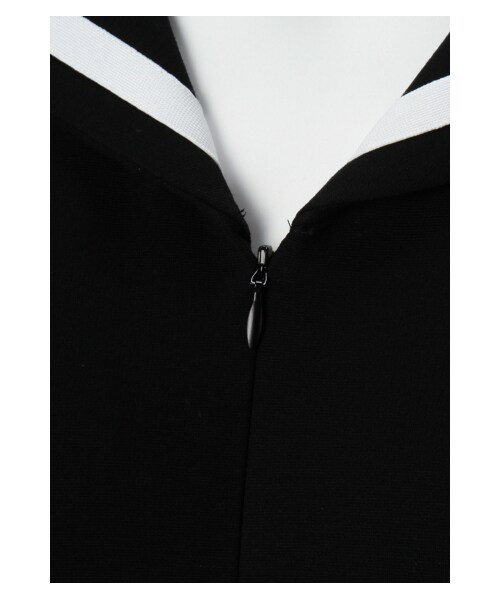 G.V.G.V.（ジーヴィージーヴィー）の「SAILOR COLLAR JUMPSUIT（オールインワン・サロペット・レディース・BLACK・XS）」の9枚目の写真