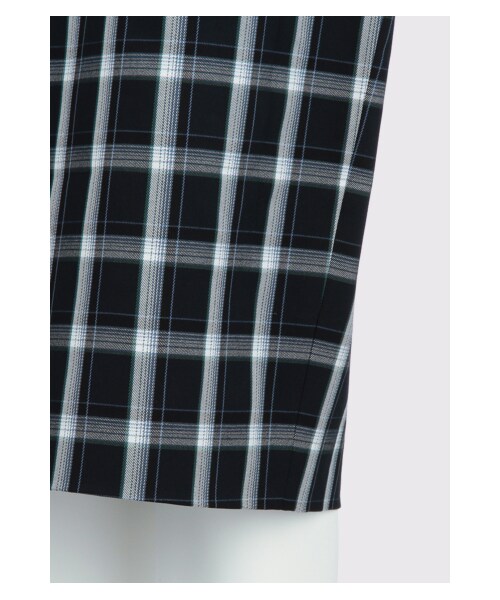G.V.G.V.（ジーヴィージーヴィー）の「TARTAN CHECK FITTED SKIRT（スカート・レディース・NAVY/WHITE・34/36）」の7枚目の写真
