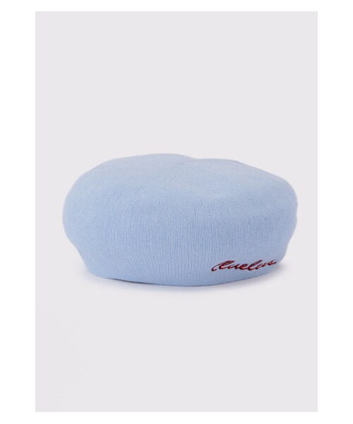 G.V.G.V.（ジーヴィージーヴィー）の「CLUELESS BERET（ファッション雑貨・レディース・WHITE/BLUE/BLACK・F）」の3枚目の写真